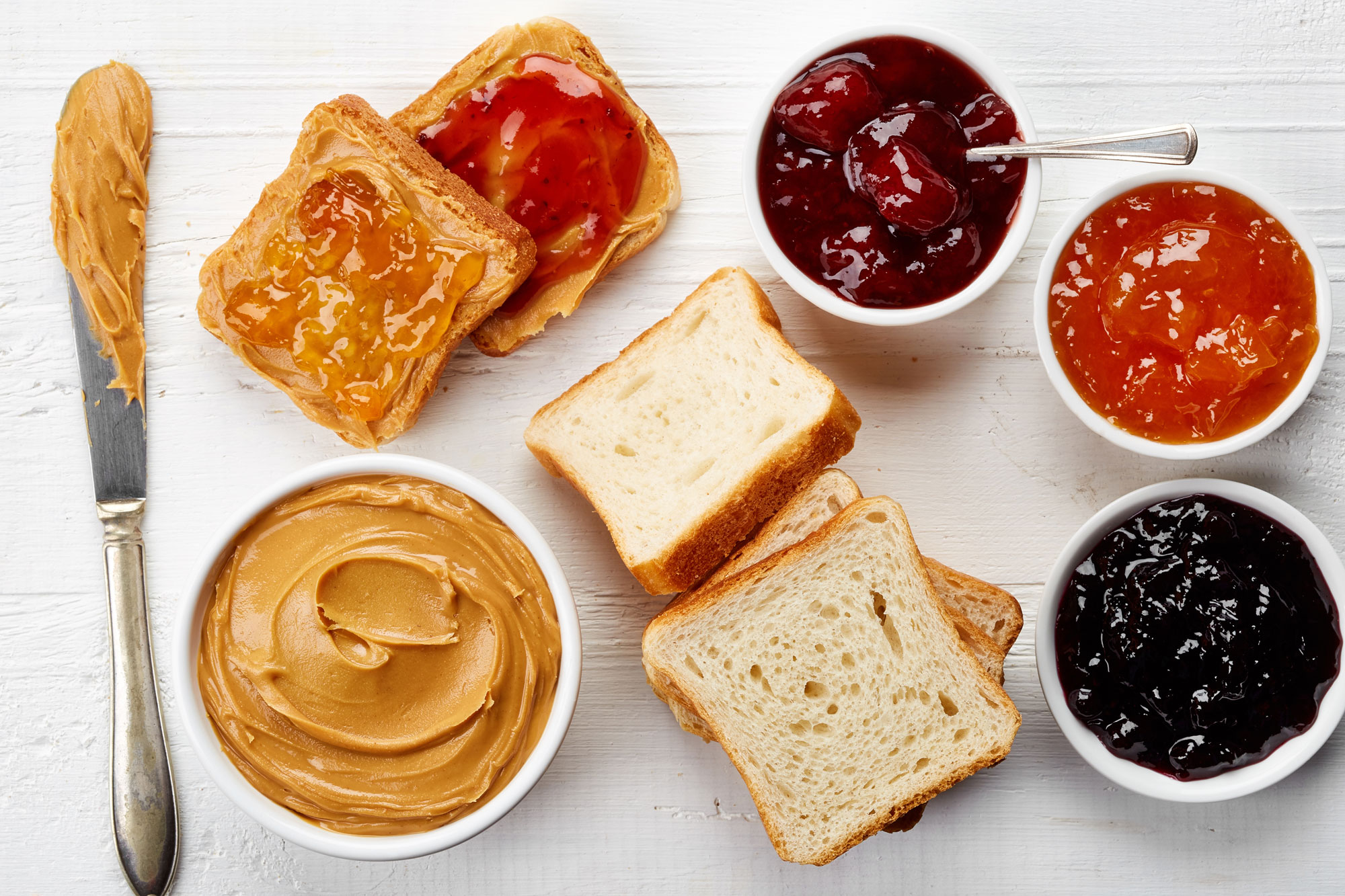 Don't Want to Cook? Serve a Peanut Butter and Jelly Buffet!